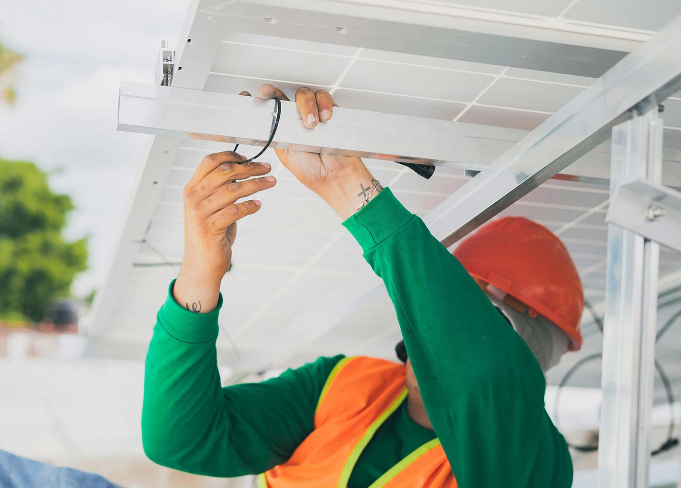 Green Energy Starts Solar Panels