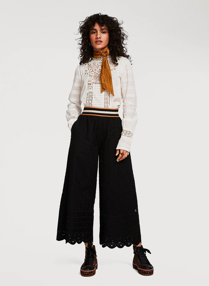 Palazzos Panel Women Palazzo – Black, Large