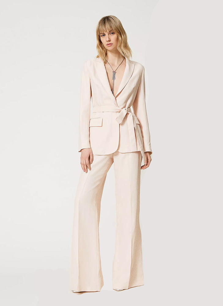 Womens Culpos Blazer Jacket – Gray, Large