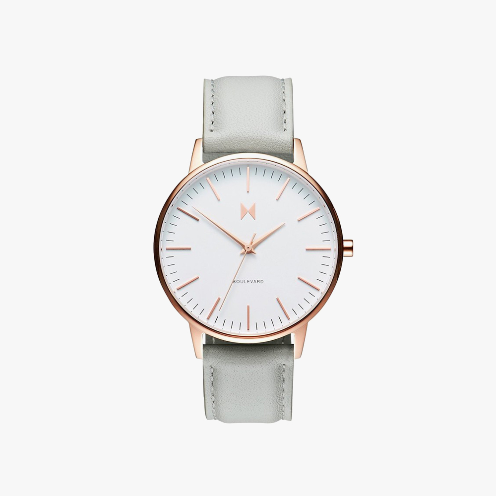 Women’s Analog Watch – Gray, Large