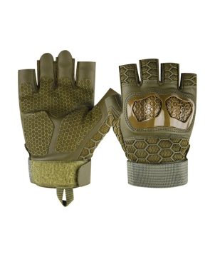 Bike Riding Half Finger Hand Gloves