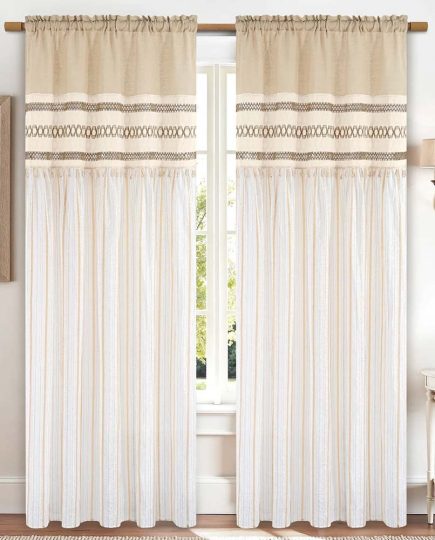 Alishomtll light filtering curtains