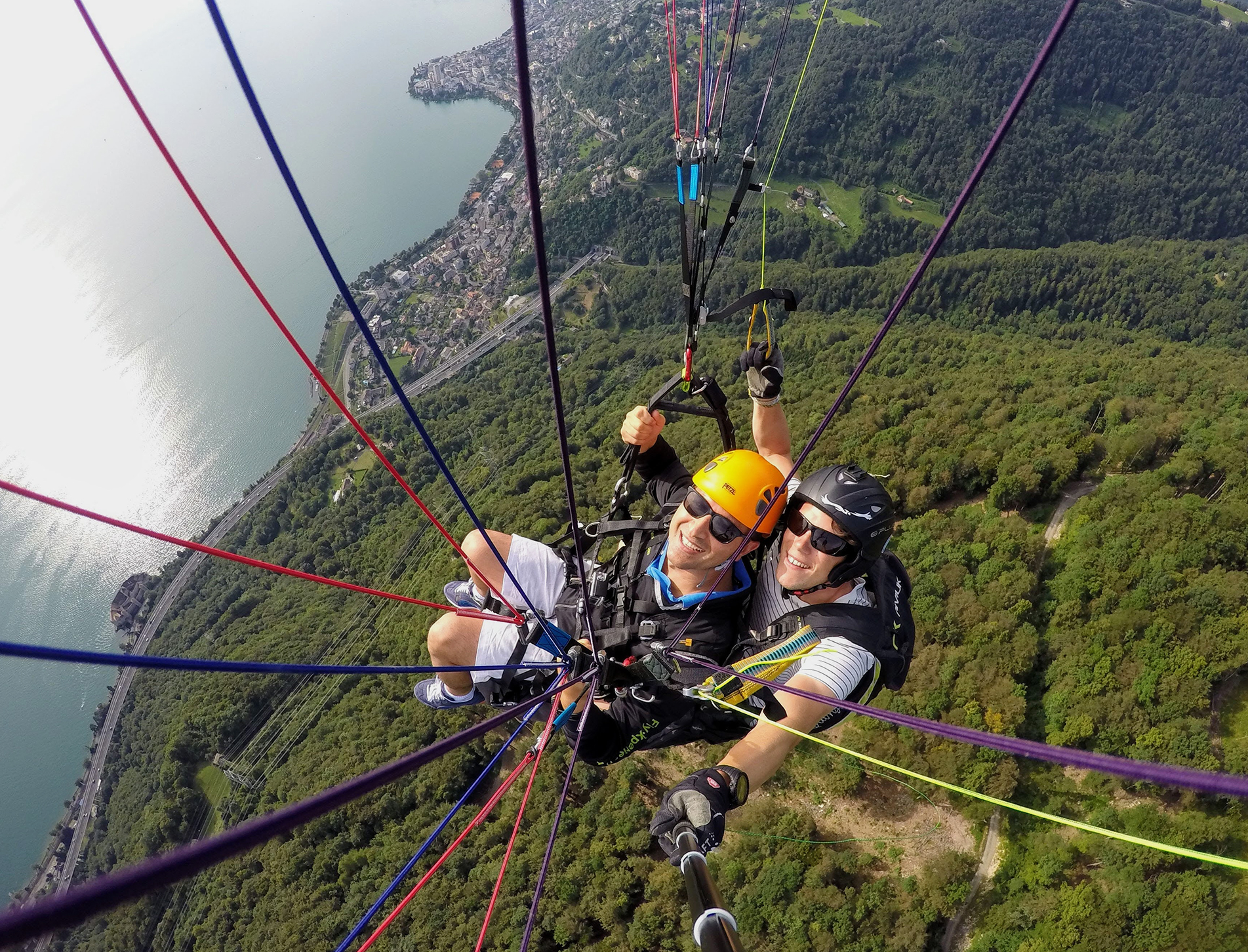Canoe trekking on lake bunyonyi with friends and guide
